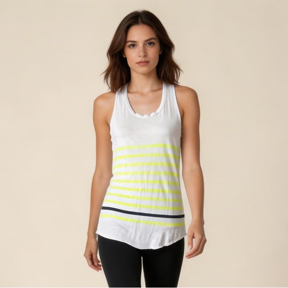 SUNDRY | Striped Racerback Tank Top Sz 2